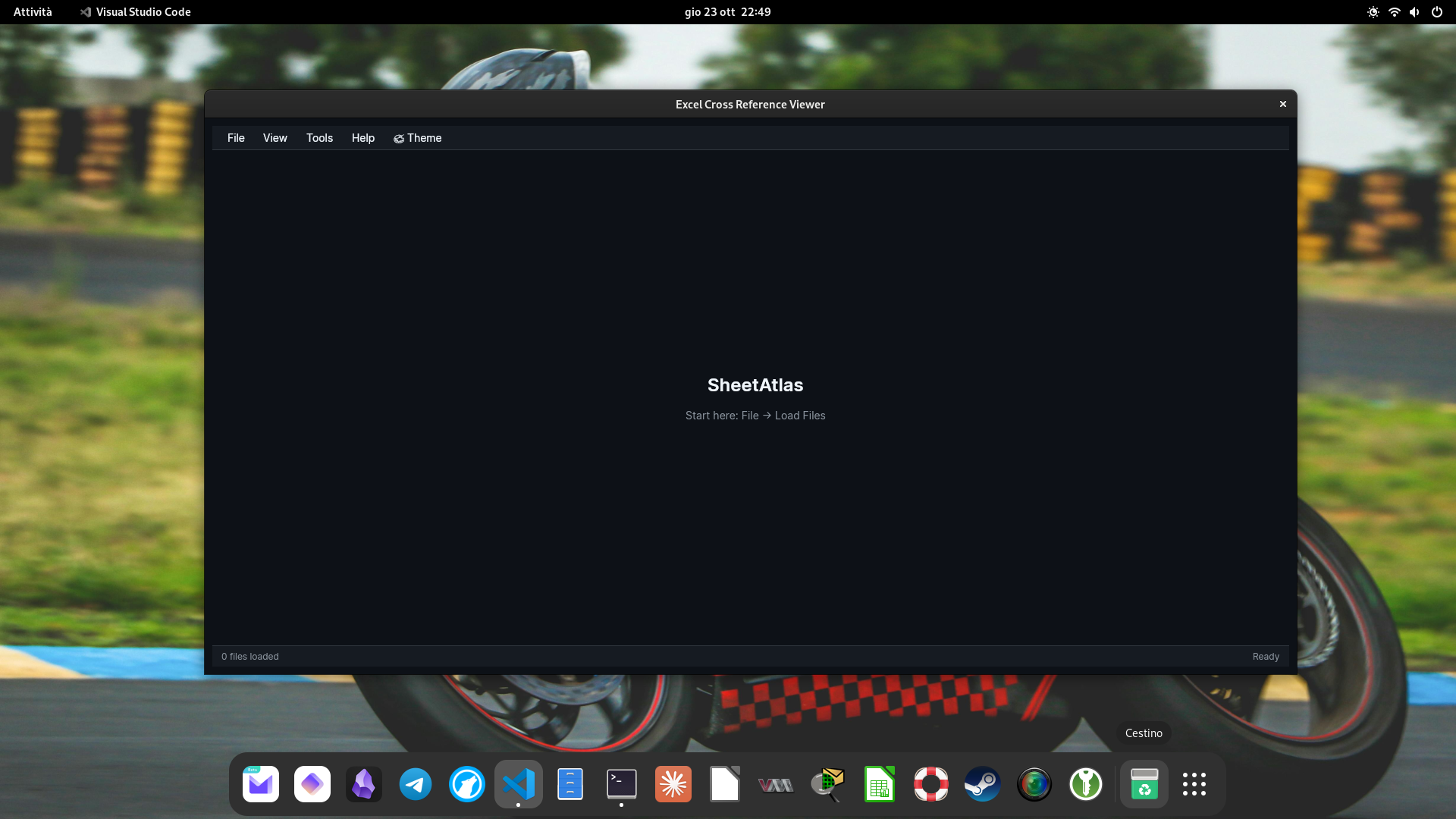 SheetAtlas interface showing multiple loaded Excel files